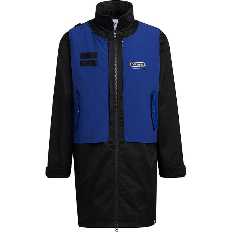 Куртки Пальто Мужские 2 шт Синий/Чёрный Adidas Originals — фото 2