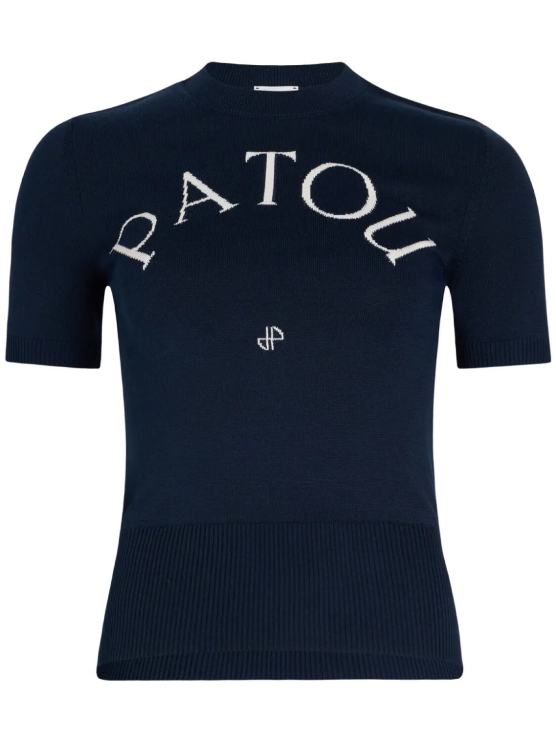 

Patou футболка с жаккардовым логотипом, черный