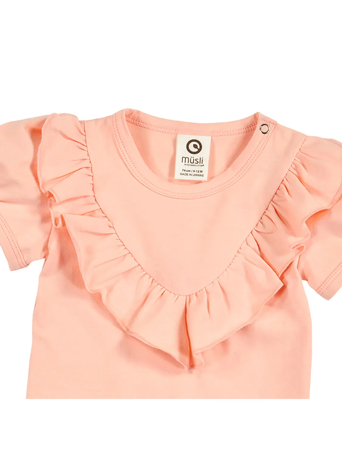 Комбинезон/Боди Müsli By Green Cotton, Salmon — фото 3