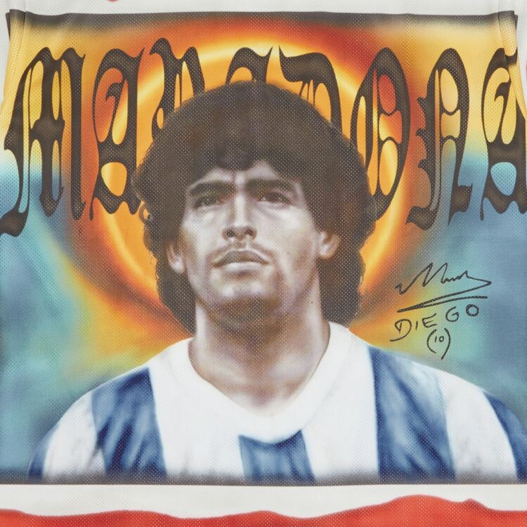 Джерси Supreme Maradona Soccer Jersey Multicolor, разноцветный — фото 3
