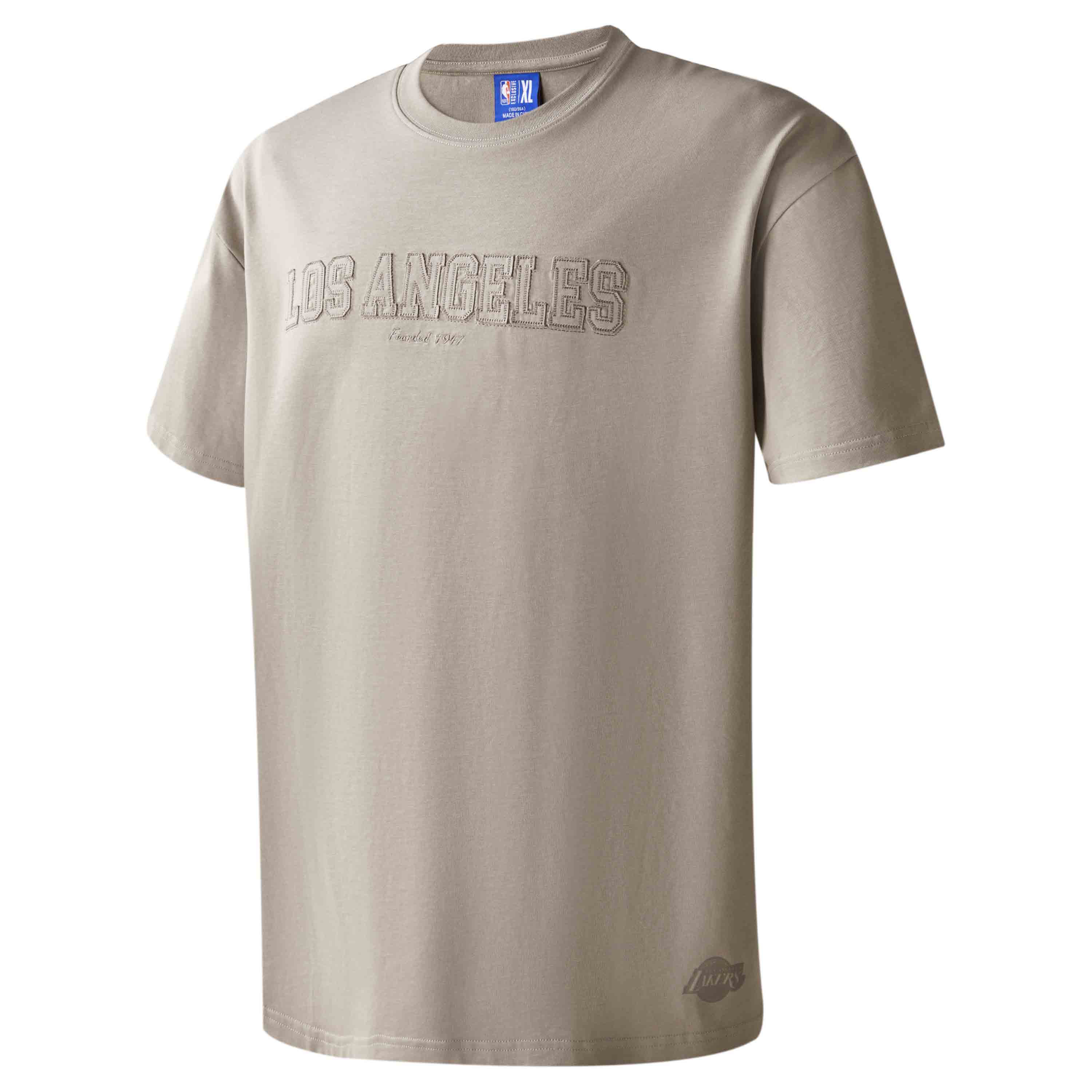 

Футболка Lakers Unisex Camel White NBA