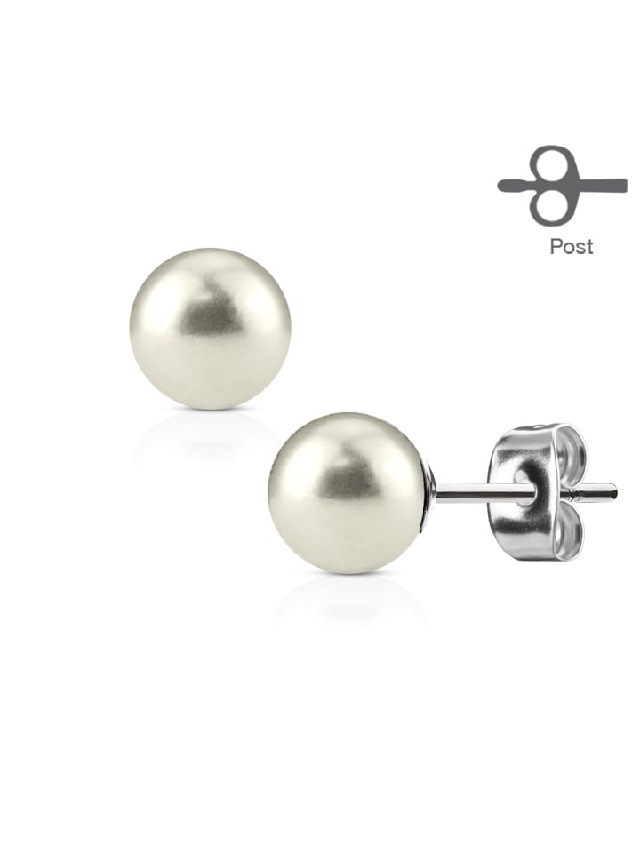 

Bungsa Серебряные серьги-гвоздики