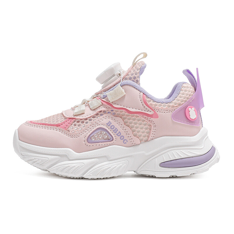 Кроссовки BOBDOG Kids Lifestyle Shoes Kids, черный/светло-розовый — фото 2