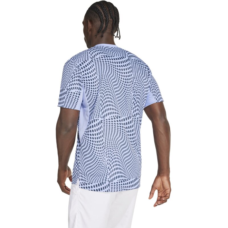 Футболка с клубной графикой для тенниса Adidas, мультиколор — фото 3