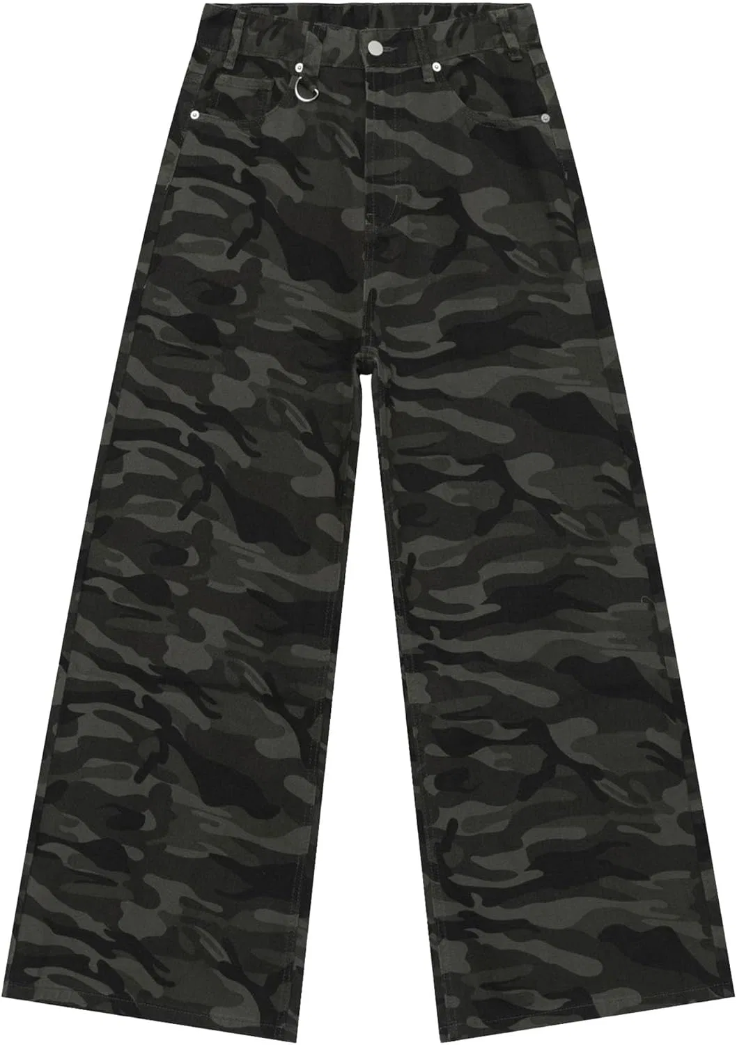Джинсы классические свободные, Camo 11