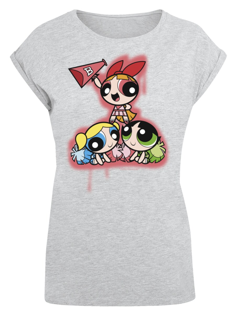 

Рубашка F4NT4STIC Powerpuff Girls Cheerleaders, пятнистый серый