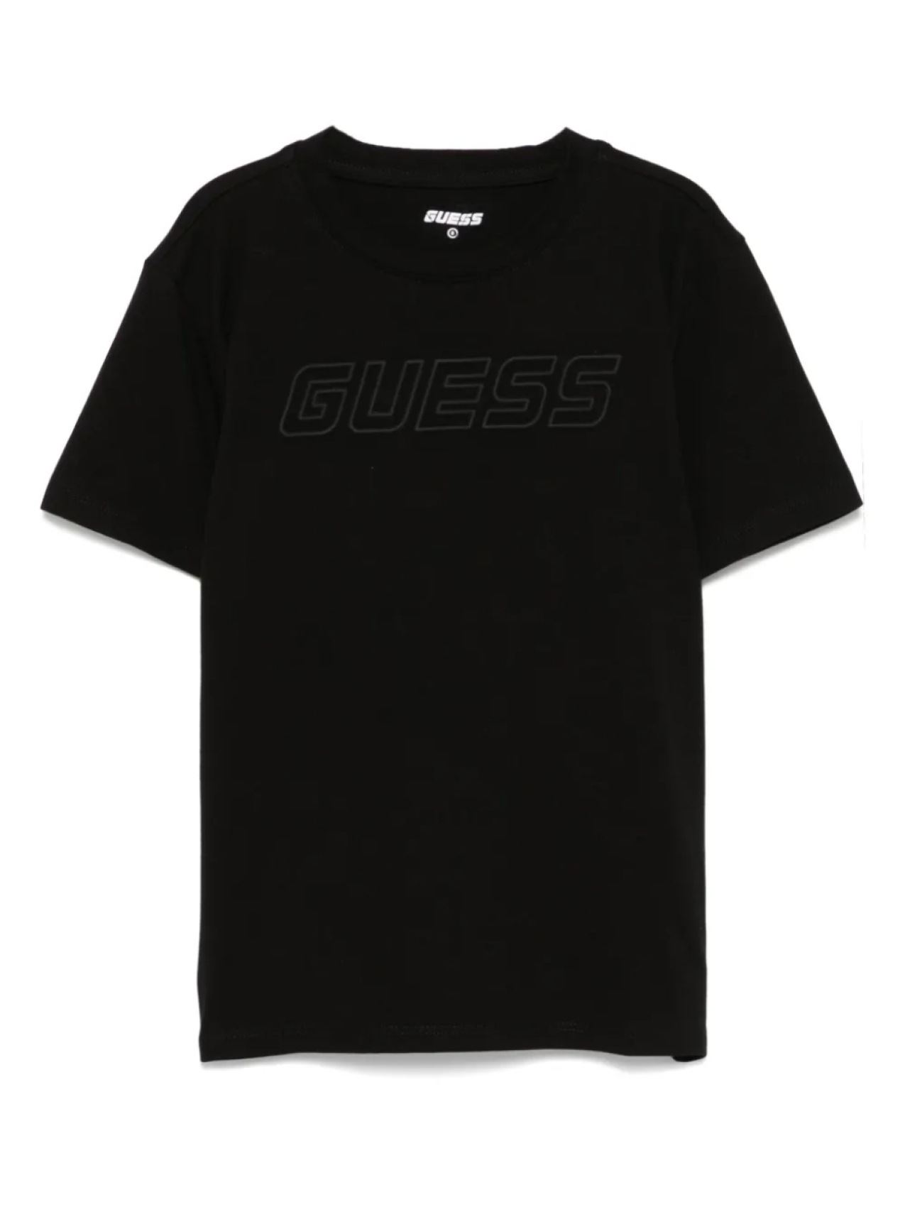 

Футболка с вышитым логотипом guess kids, синий