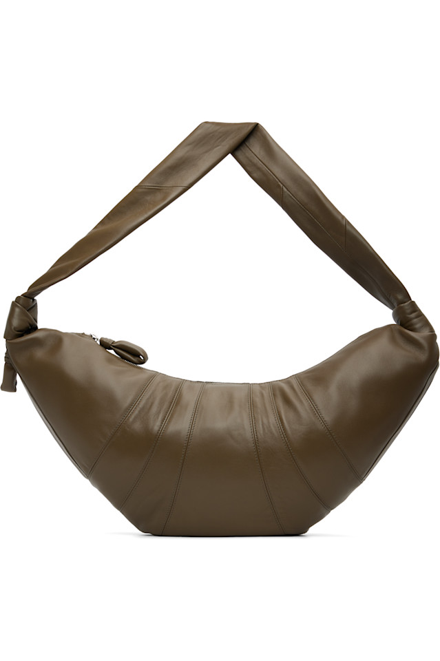 

Lemaire Большая сумка для круассанов бежевого цвета