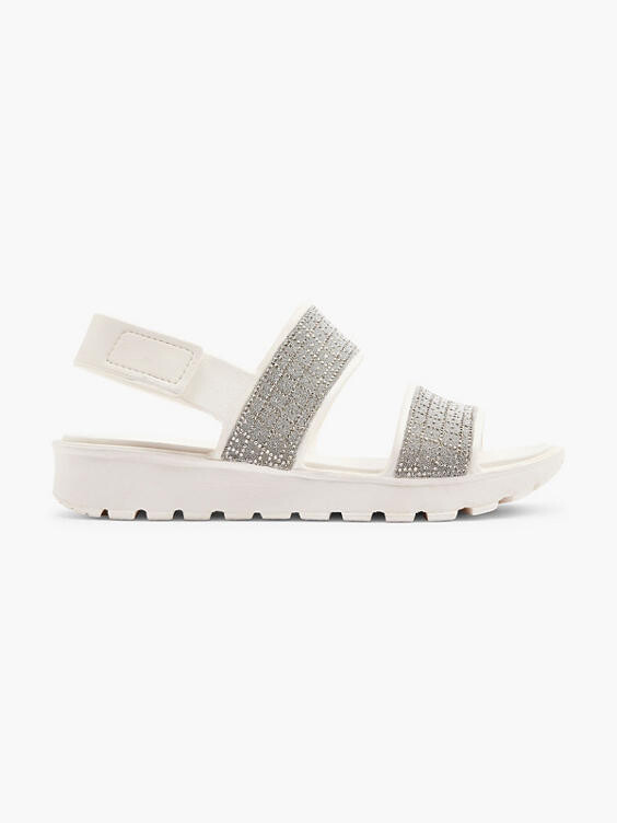 

Сандалии СЛЕДЫ Skechers, серебрянный