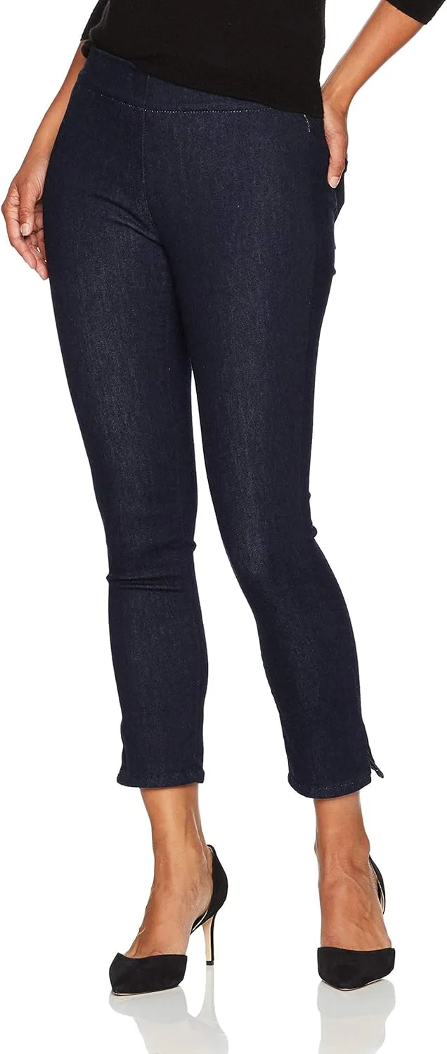 

NYDJ женские Petite Skinny Ankle Pull-on джинсы | стройнящий и подчеркивающий силуэт