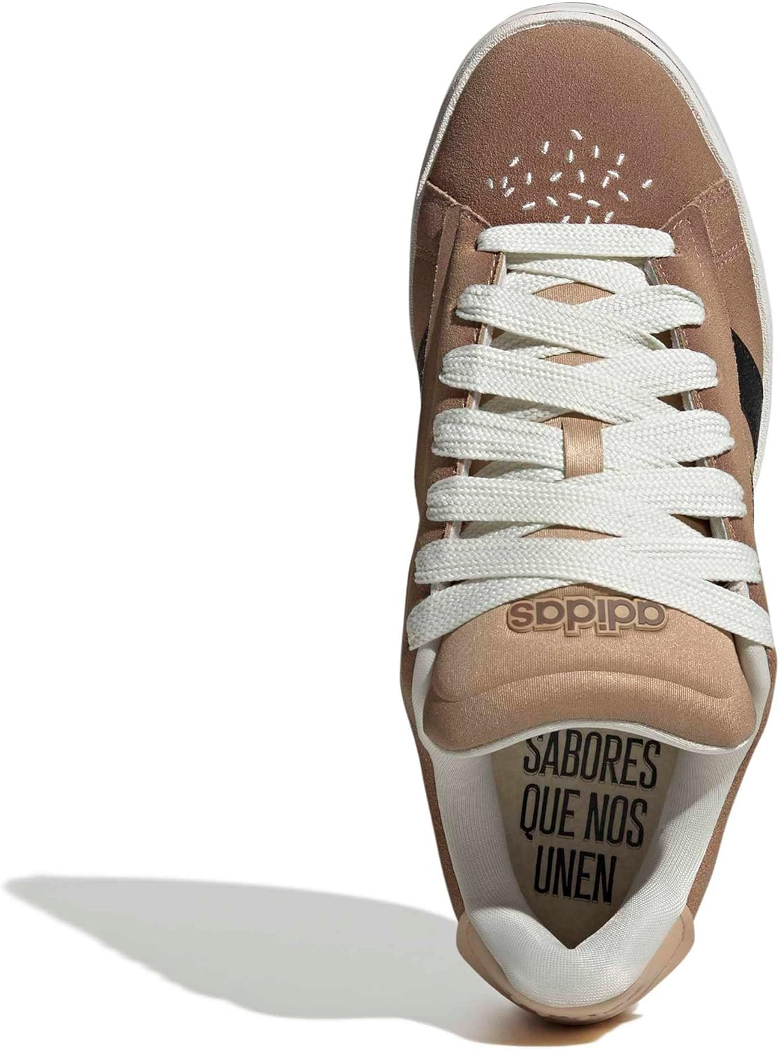 Мужские кроссовки Adidas Grand Court Alpha 00s, слоновая кость/черный — фото 2