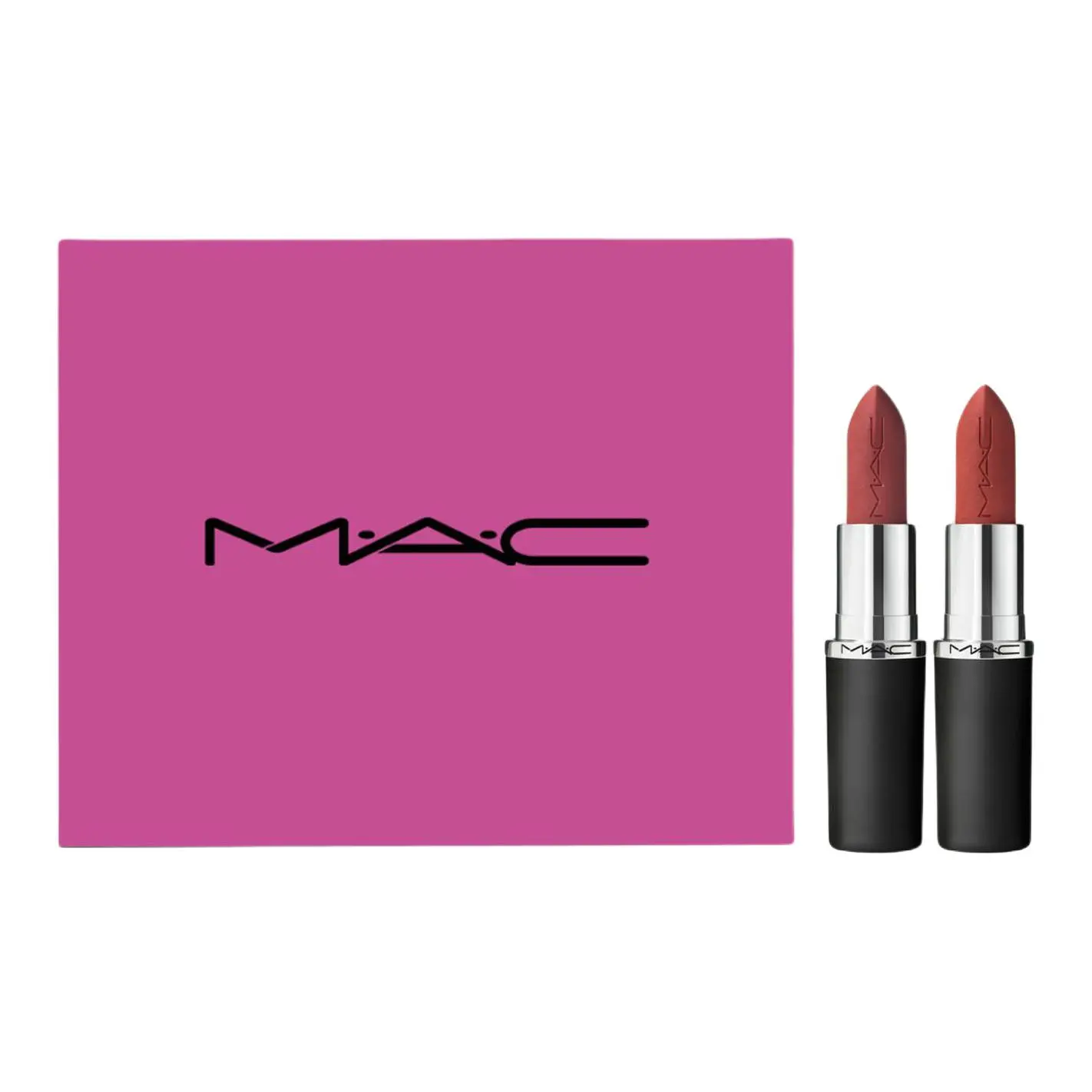 

Помада матовая big bullet head thank you box, легко растушевывается, 3,5г+3,5г MAC