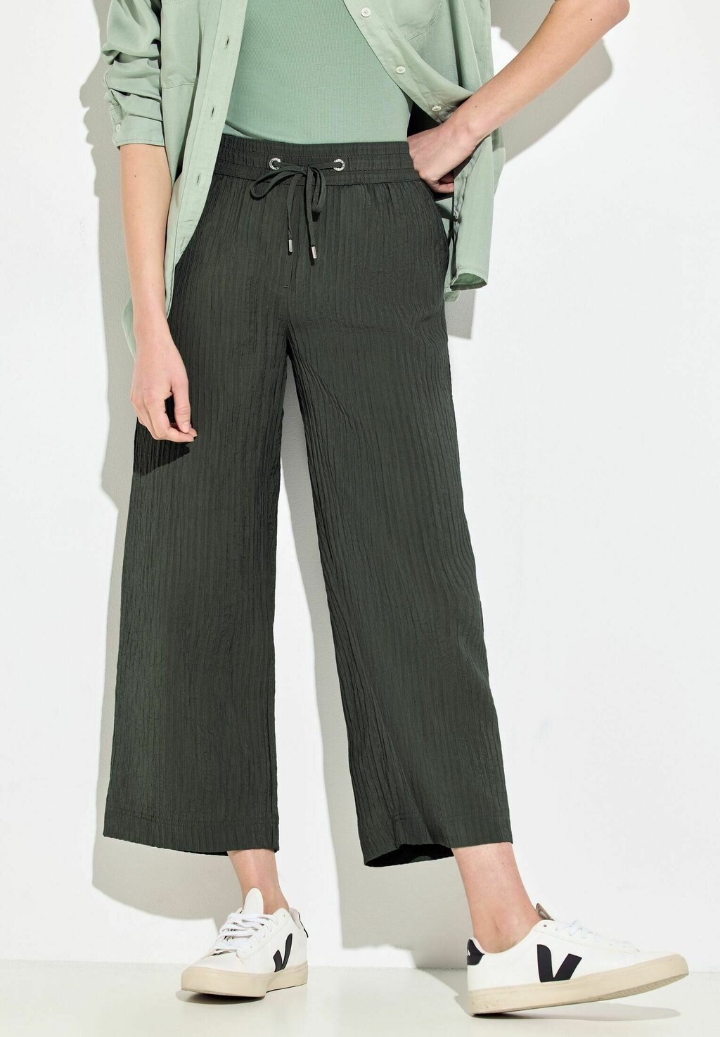 

Брюки Culotte Cecil, зеленый
