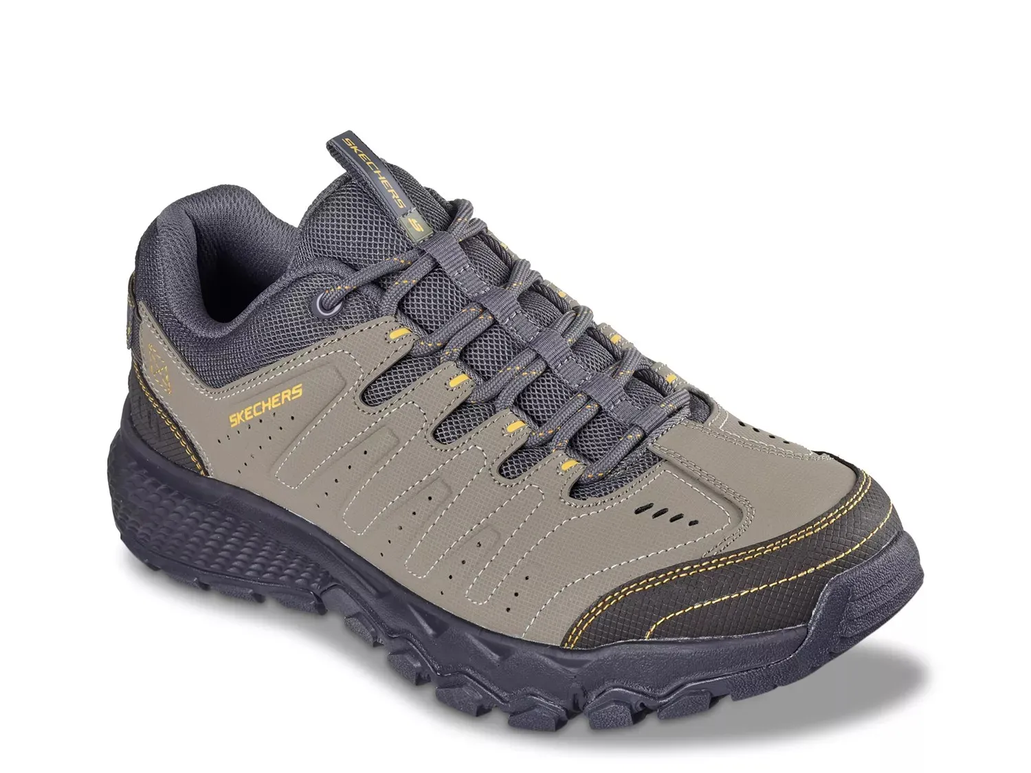 

Кроссовки Skechers Dynamite AT — мужские, серо-коричневые