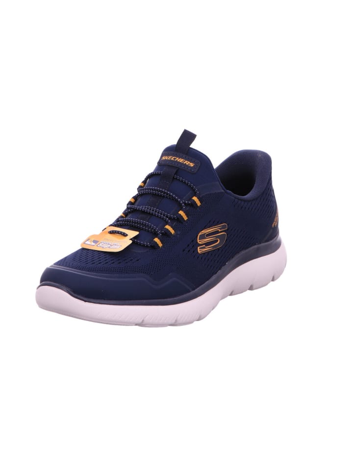 

Skechers Лоферы SUMMITS-TOP RATE в сине-желтом цвете