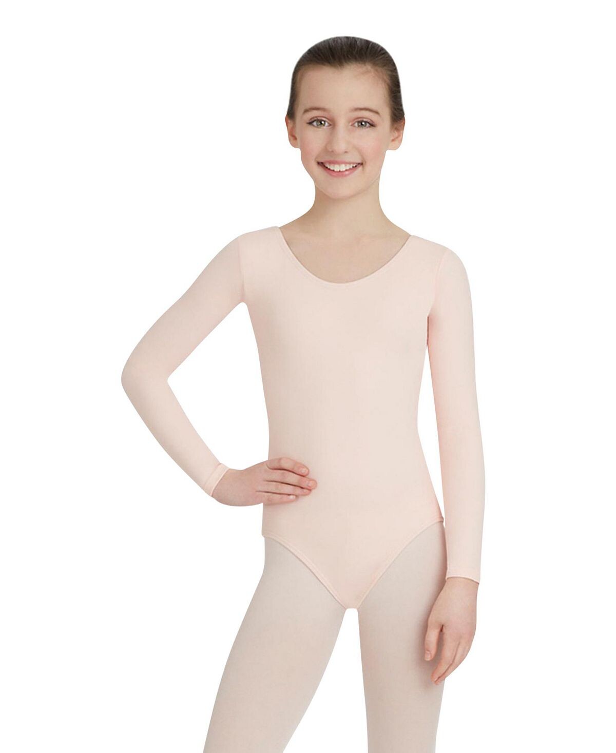 

Купальник с длинными рукавами для больших девочек Capezio