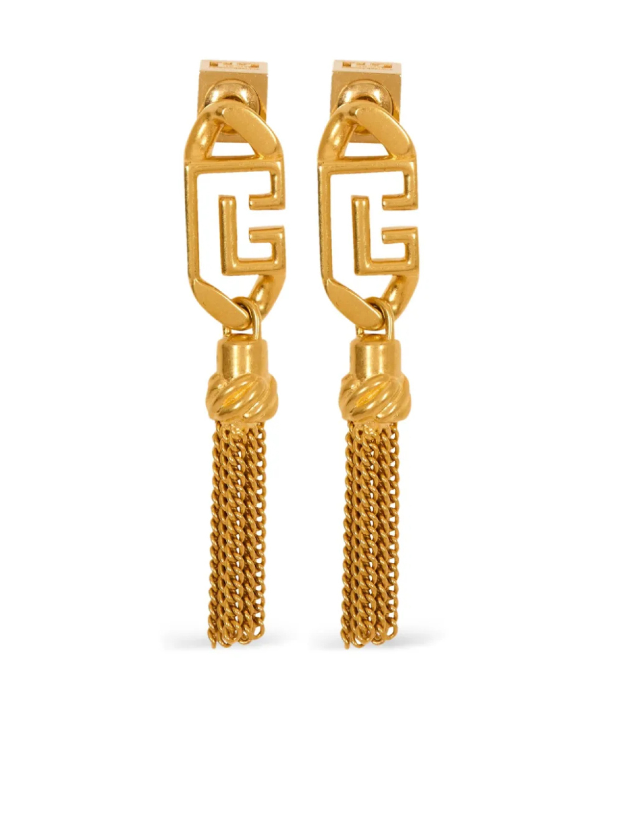 

Balmain серьги-подвески Sync PB, золотой