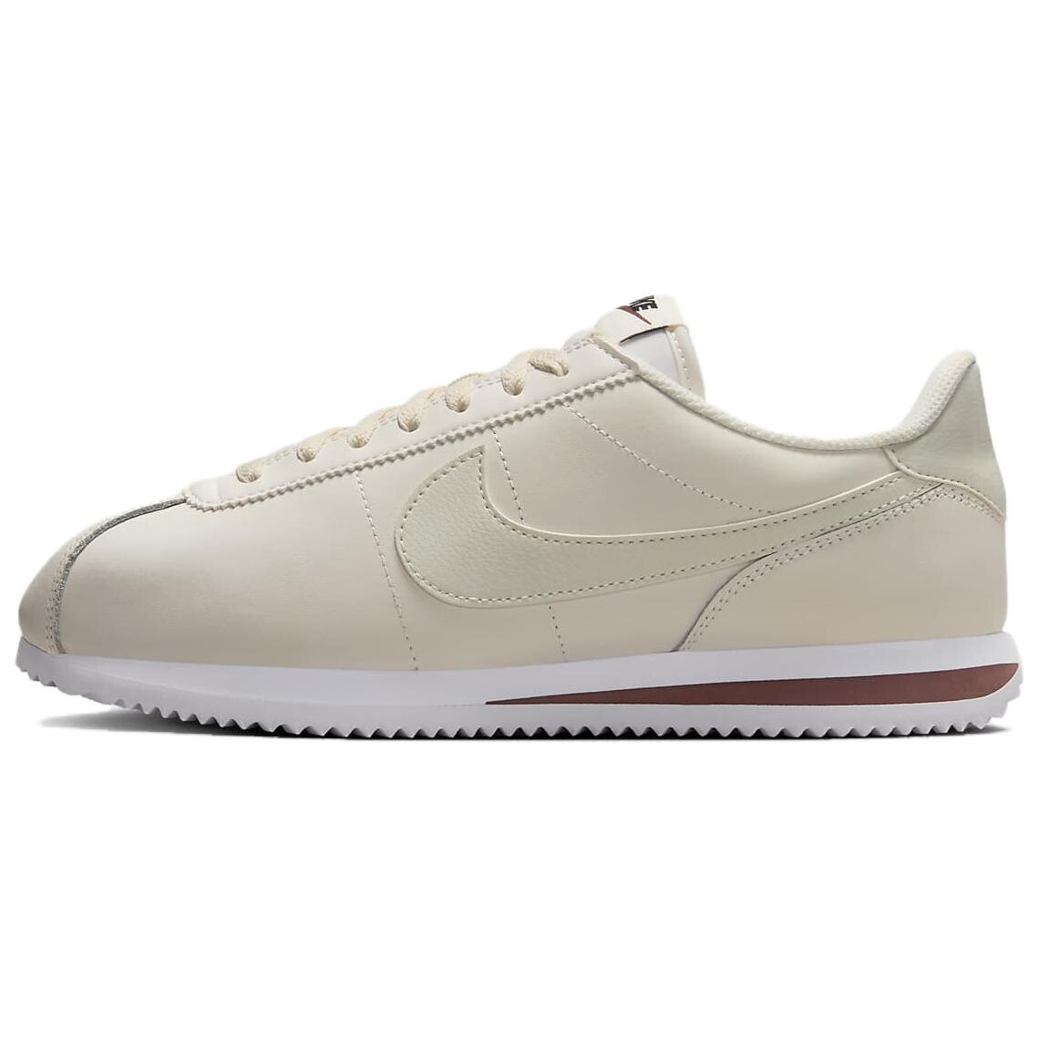 

Кроссовки Cortez женские с низким верхом бежевого цвета Nike