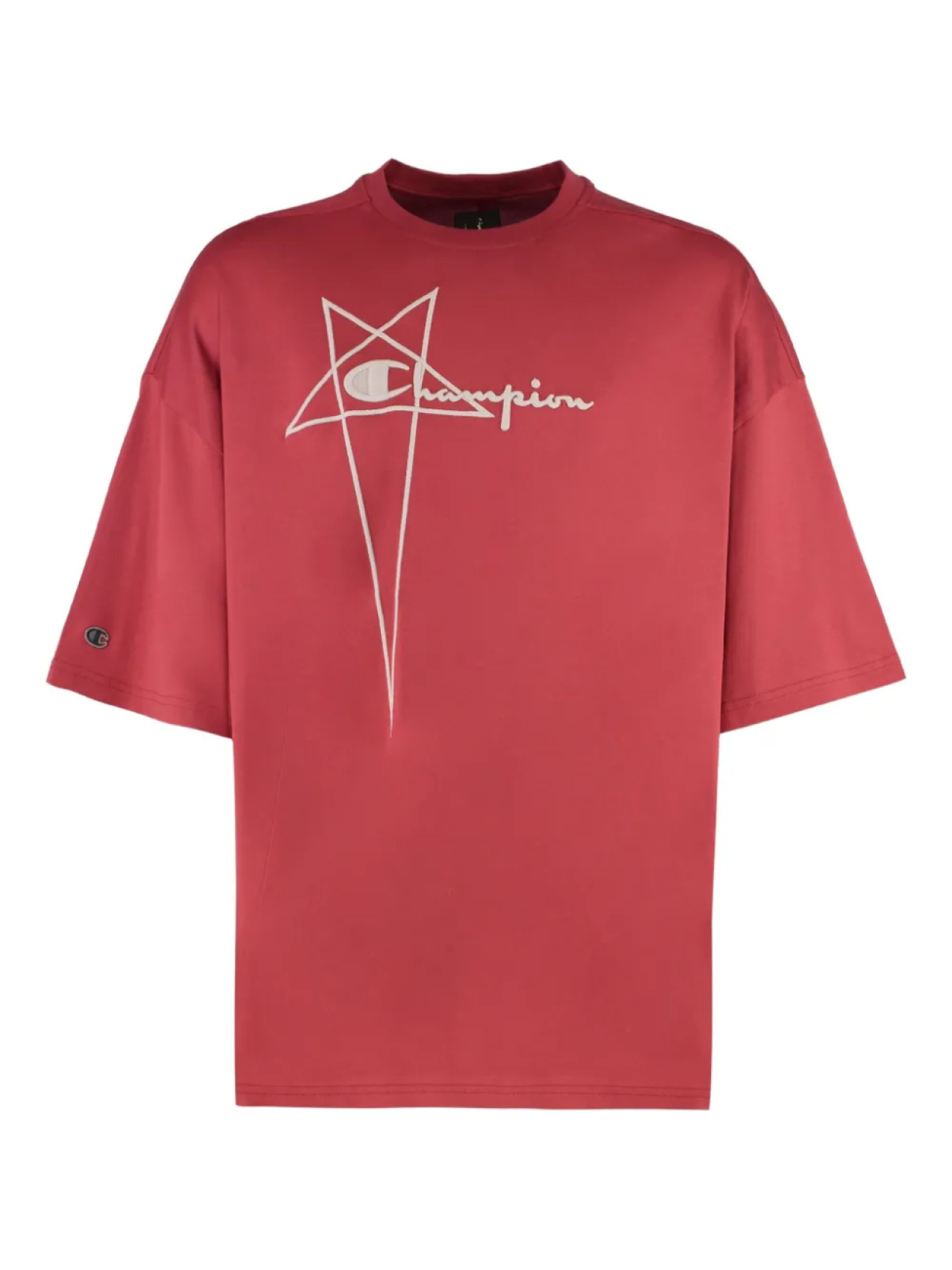 

Футболка X Champion Tommy T из хлопка Rick Owens, красный