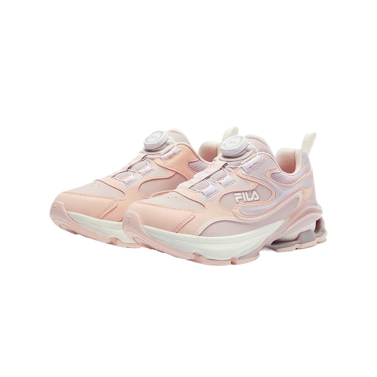 FILA KIDS Низкие детские кроссовки для бега Quiet Pink Peony Silver Pink Teenagers — фото 3