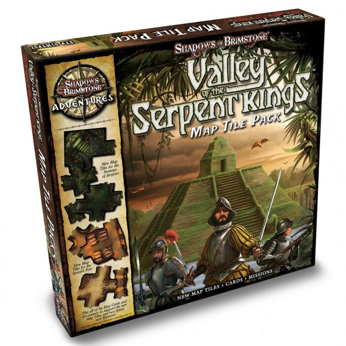 

Настольная игра Flying Frog Productions Shadows of Brimstone - Valley of the Serpent King Map Pack