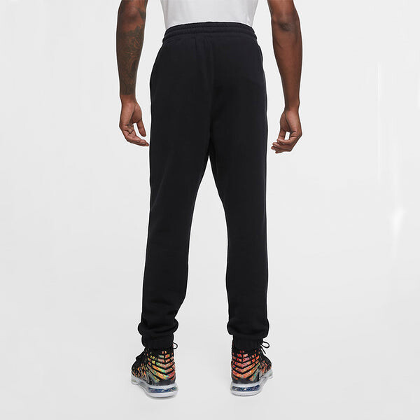 Спортивные штаны Nike LeBron velvet foot pants casual loose trousers Men Black, черный — фото 4
