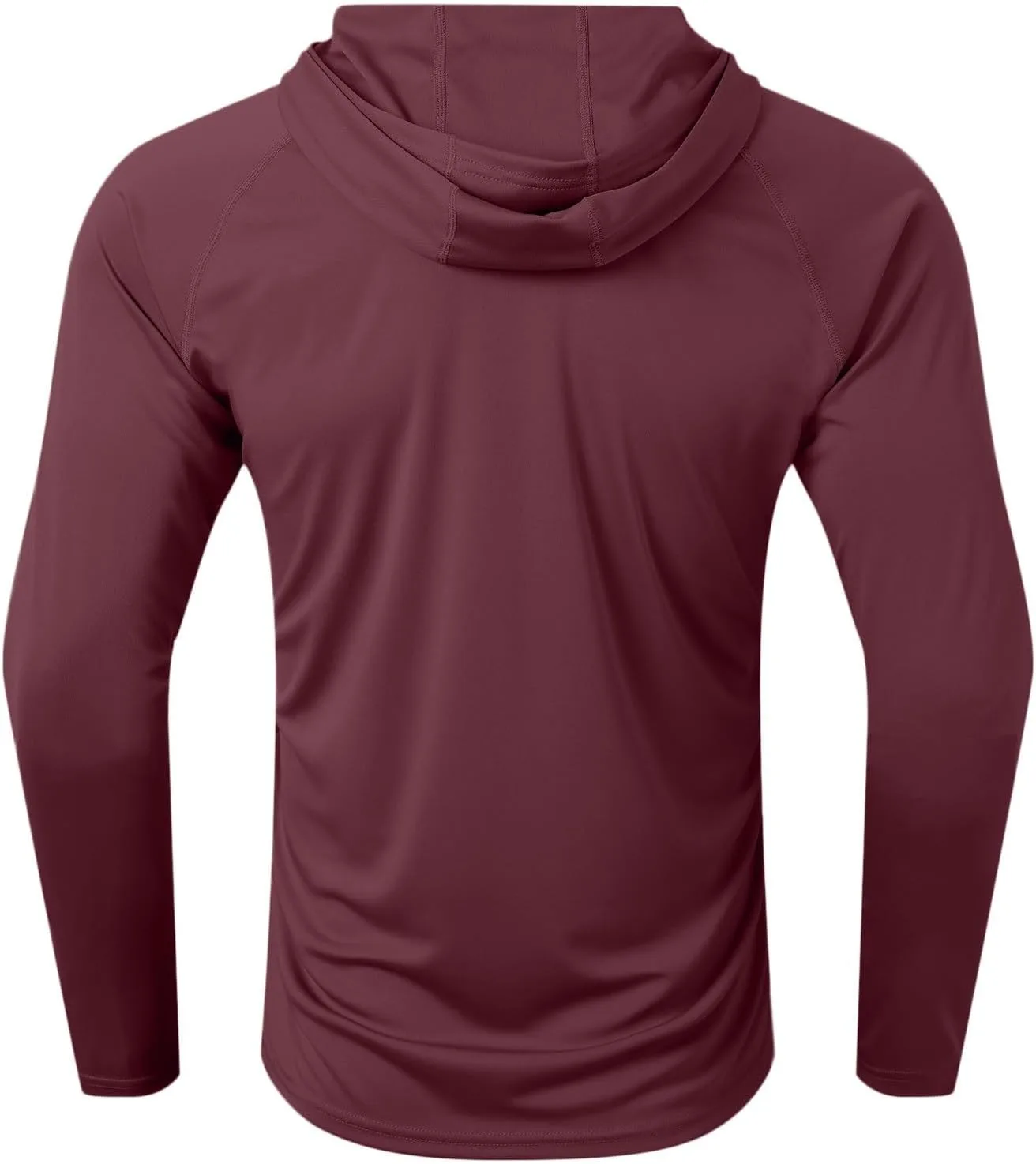Мужская футболка для повседневной носки, бега и походов Slim Fit Pullover Long Sleeve Tee Wicking — фото 4