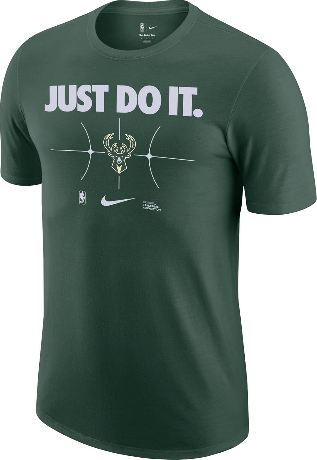 

Мужская футболка Nike NBA Essential Just Do It, Green, Зеленый, Мужская футболка Nike NBA Essential Just Do It, Green