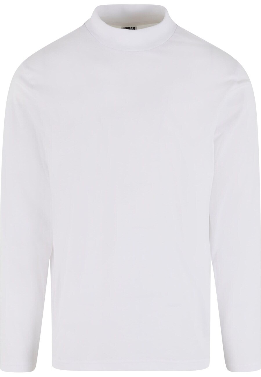 

Лонгслив Urban Classics Shirt Mock, белый