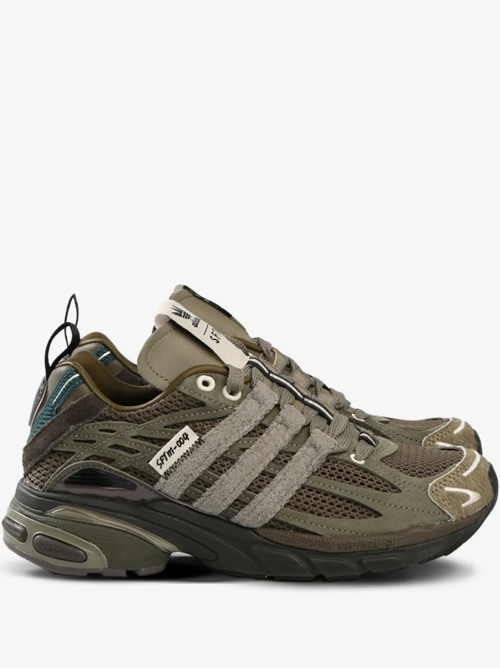 

X Song кроссовки Mute Adistar Cushion adidas, зеленый