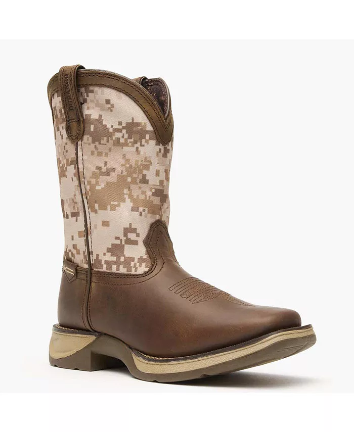

Ботинки ковбойские Boys Lil' Rebel by Desert Camo Western в камуфляжном дизайне Durango, мультиколор