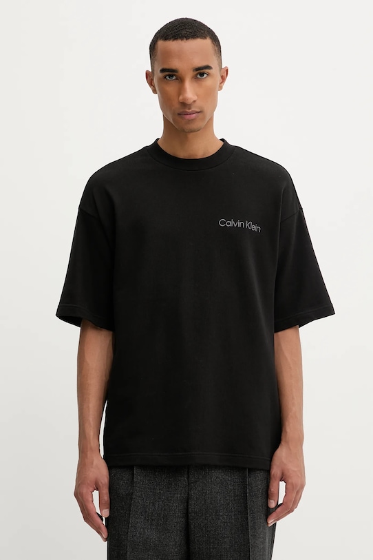 

Хлопковая футболка Calvin Klein Underwear, черный