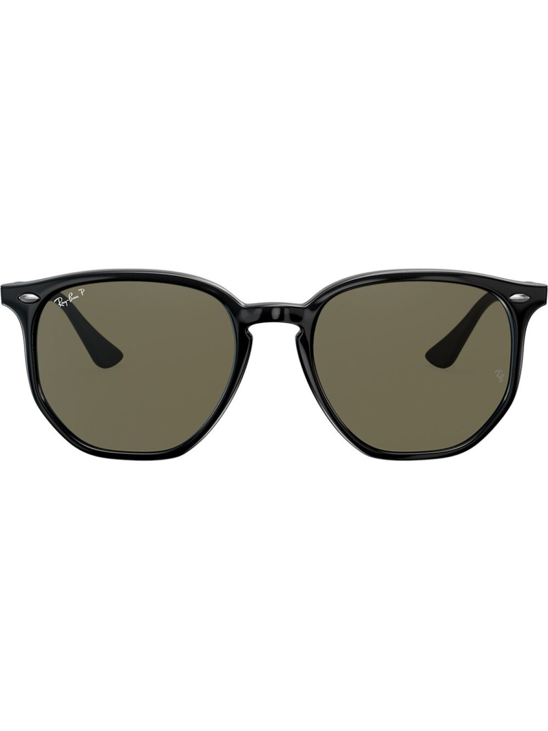 

Солнцезащитные очки в геометричной оправе Ray-Ban, черный