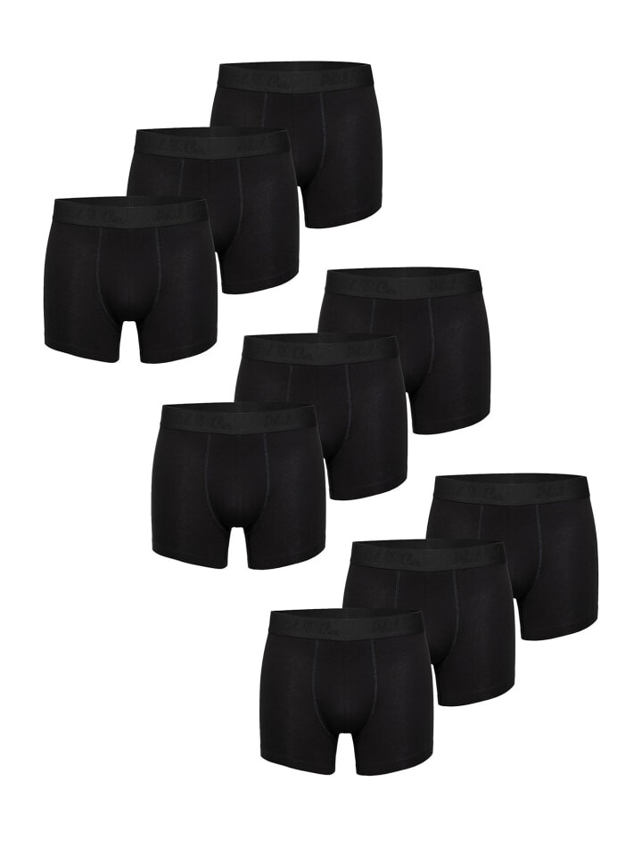 

Трусы боксеры Phil & Co. Berlin Retro Boxer Jersey Core, черный