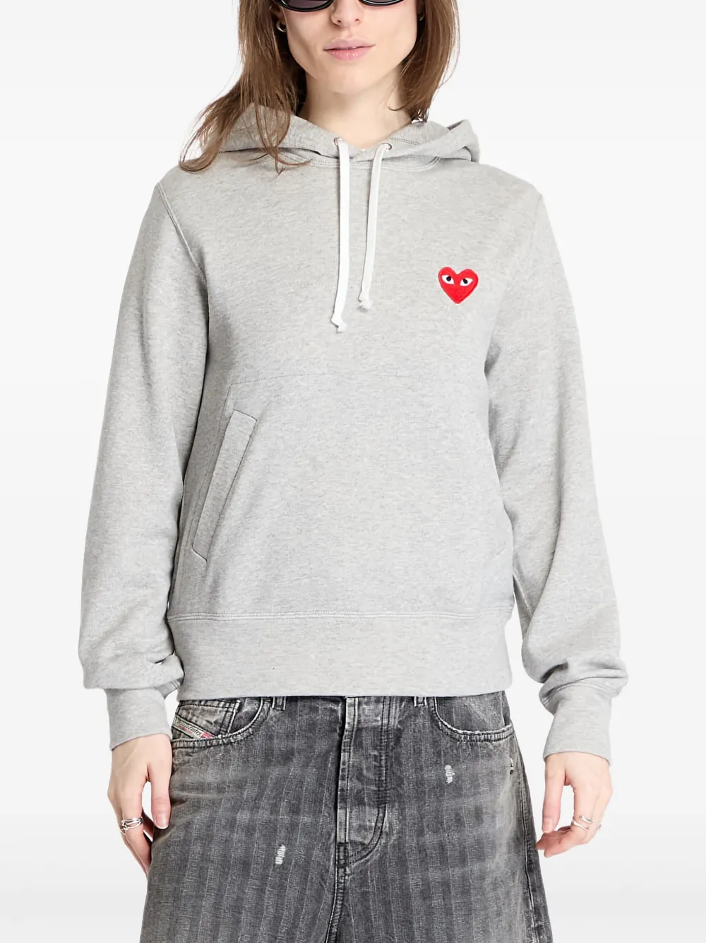 

Худи Play Comme Des Garçons Play, серый