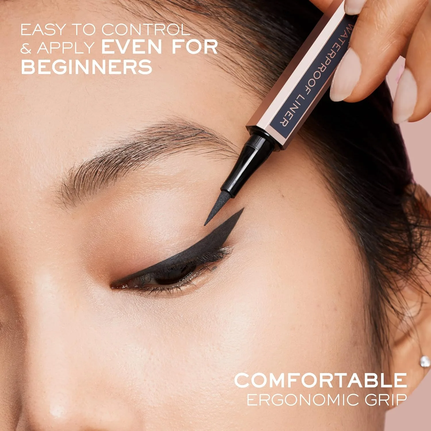 Водостойкая жидкая подводка для глаз Lancôme Idôle Ultra-Precise с фетровым наконечником, обеспечивающая стойкость до 24 часов., Grey — фото 4