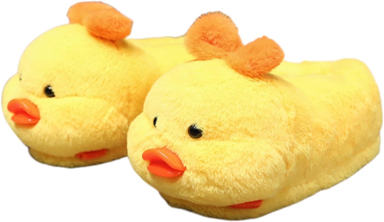 

Женские и мужские домашние тапочки Zuwxeu с милыми животными (свиньей, собакой, оленем), теплые тапочки с мемори-пенной стелькой из хлопка, для дома, внутри и снаружи, Chicken