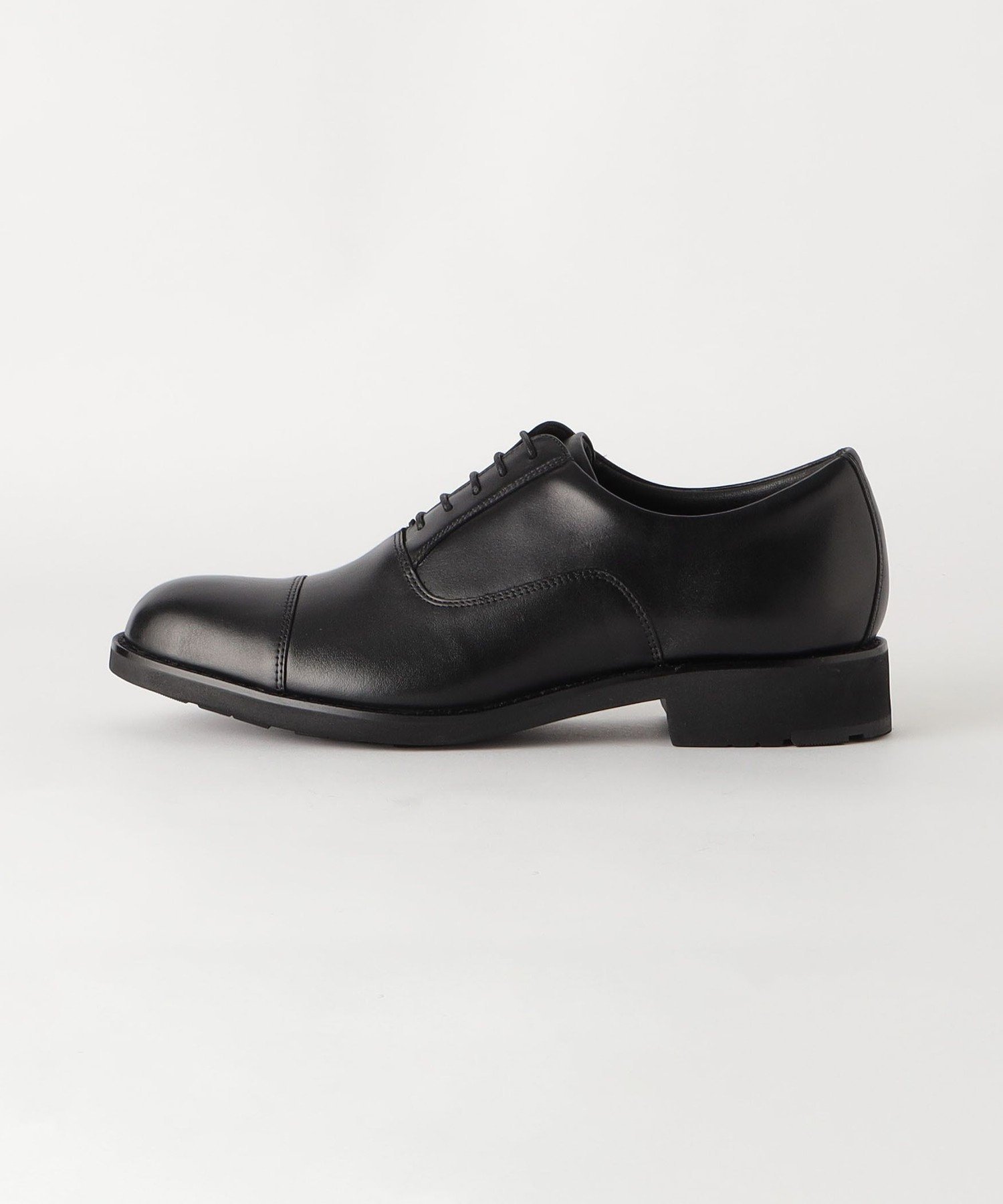 Туфли с прямым носком из материала GORE-TEX UNITED ARROWS green label relaxing, BLACK