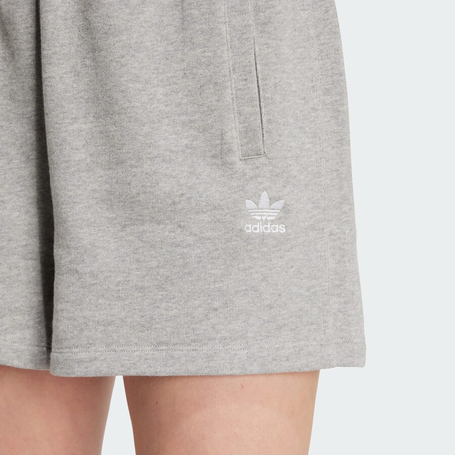 Брюки свободного кроя ADIDAS ORIGINALS Essentials, пятнистый серый — фото 4