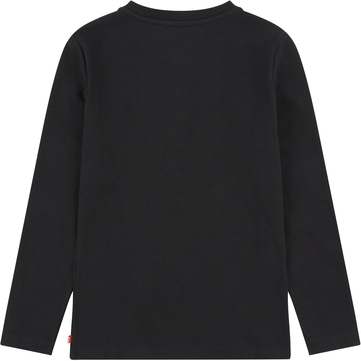 Рубашка Levi's для мальчиков с длинным рукавом и вафельным узором, Black — фото 2