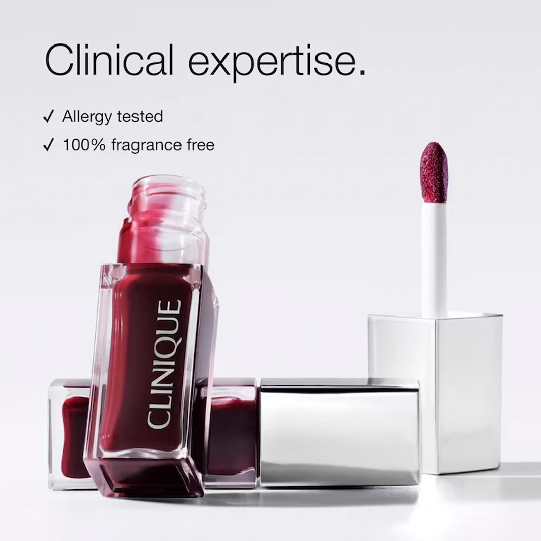 Бальзам для губ Clinique — Масло для губ pop pop lip + cheek oil , black honey, объем, 7 мл — фото 4