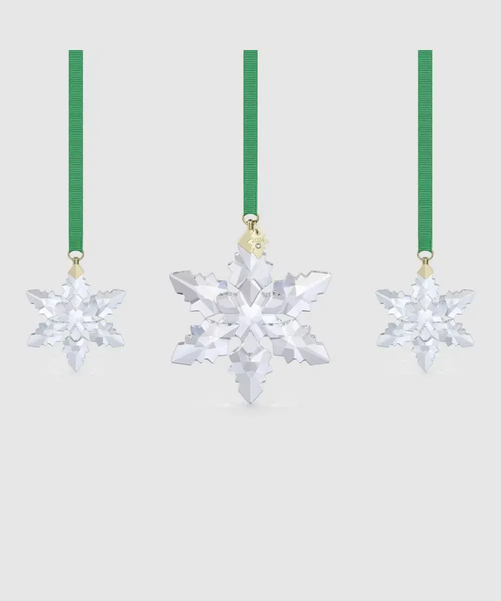 

Swarovski Декоративная фигурка Annual Edition Decorations set 2024, белый