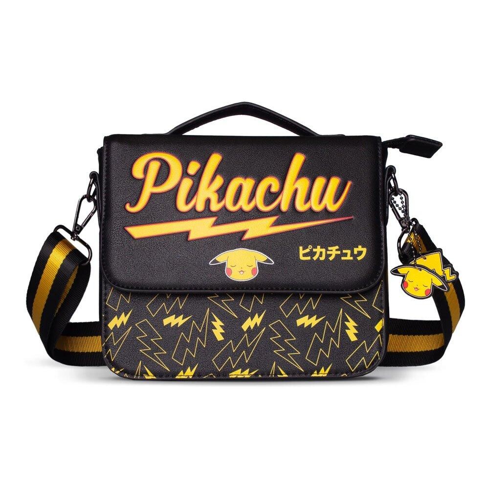 

Сумка через плечо Пикачу, средняя, ​​черная (MB811534POK) Pokemon, черный