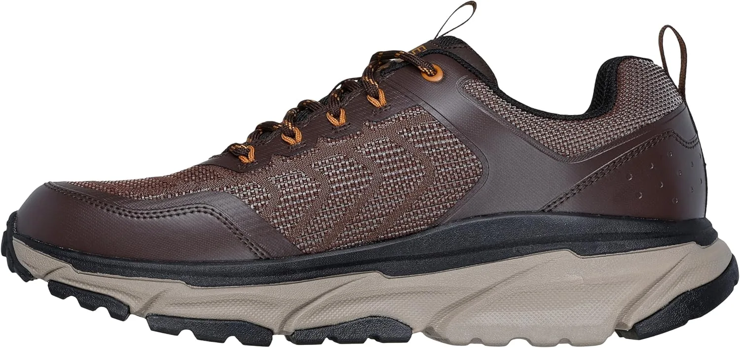 Мужские походные кроссовки Skechers D'lux Journey Defender Stitch, коричневый — фото 4