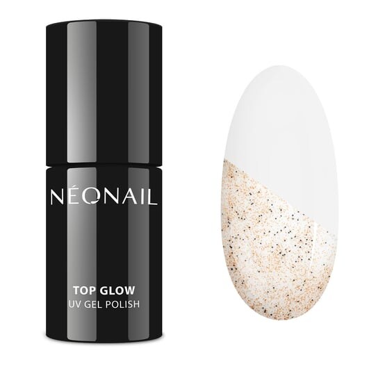 

Гибридный лак для ногтей NEONAIL TOP GLOW GOLD SAND 7,2 мл