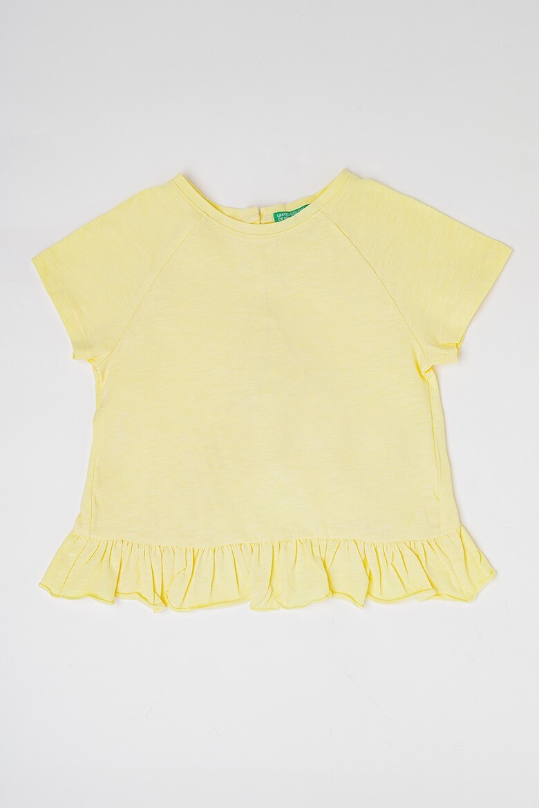 

Футболка со сборками United Colors Of Benetton, желтый