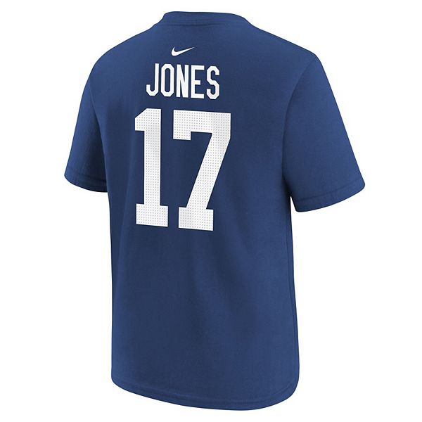 Футболка с именем и номером игрока Daniel Jones Indianapolis Colts Nike — фото 4