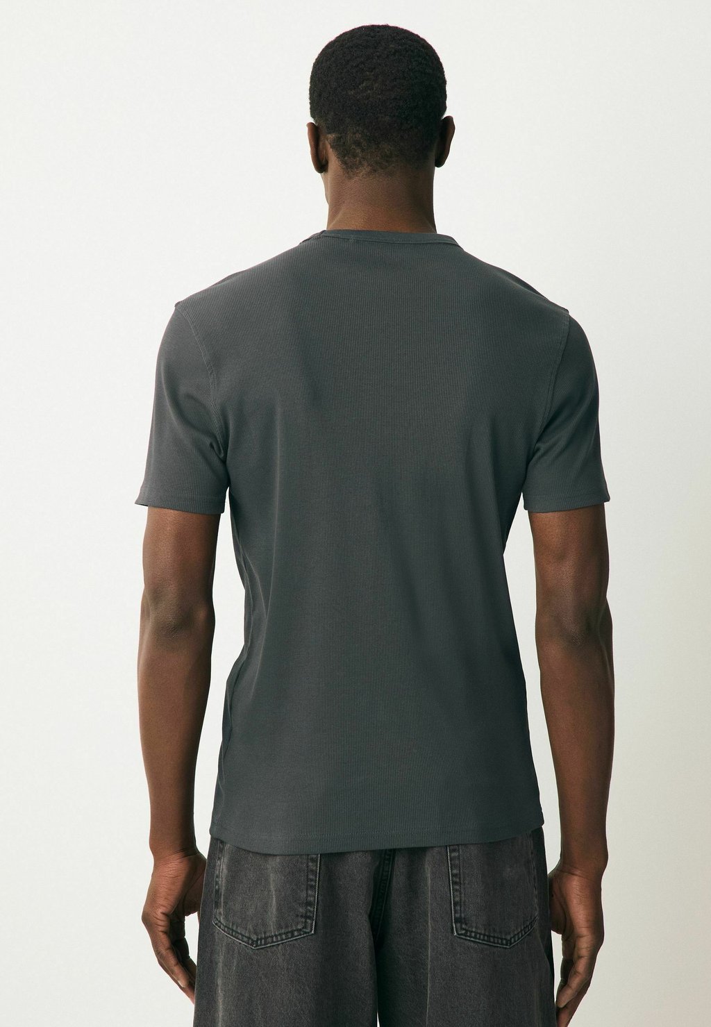 Базовая футболка SHORT SLEEVE CREW Next, серый — фото 2