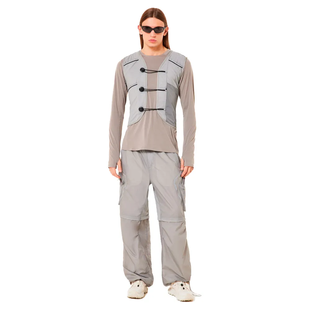 

Куртка спортивная Oakley Latitude flight vest poncho, серый