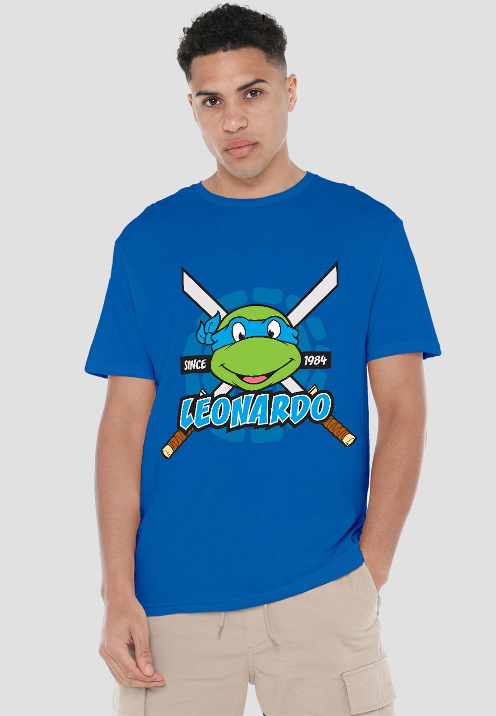 

Футболка с принтом TEENAGE MUTANT NINJA TURTLES LEONARDO SINCE 1984 Cotton Soul, синий